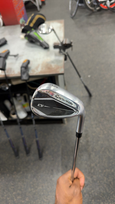 Vist Large View of Product Image Which is Used Taylormade QI Golf Wedge Mens RH Sand Wedge