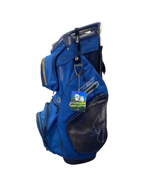 Vist Large View of Product Image Which is Used SUN MOUTAIN MISSOULA MONTANA Mens Cart Bag Royal Blue