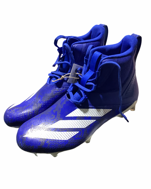 Vist Large View of Product Image Which is Used Adidas Adult FB Cleats Royal Blue Senior 9
