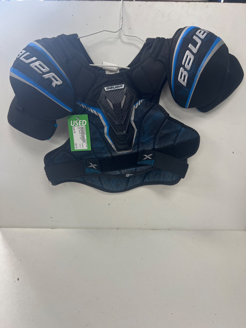 Vist Large View of Product Image Which is Used Bauer X Intermediate Shoulder Pads MD