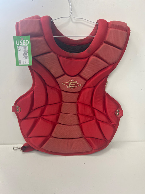 Vist Large View of Product Image Which is Used Easton CHEST Catchers Chest Protector Red Junior