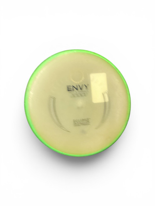 Vist Large View of Product Image Which is Used MVP ENVY Disc Golf Putter Neon Green