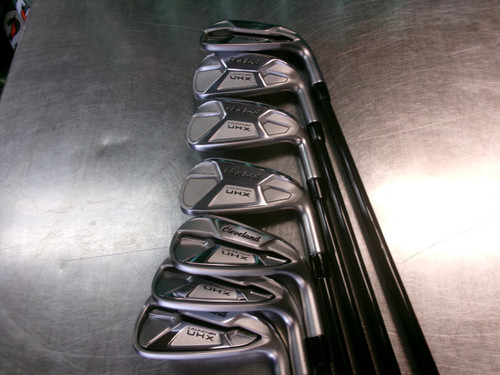 Vist Large View of Product Image Which is Used Cleveland LAUNCHER UHX Mens Iron Set RH 4I-GW/AW