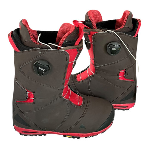 Vist Large View of Product Image Which is Used Burton PHOTON DOUBLE BOA Mens Snowboard Boots Brown Senior 9