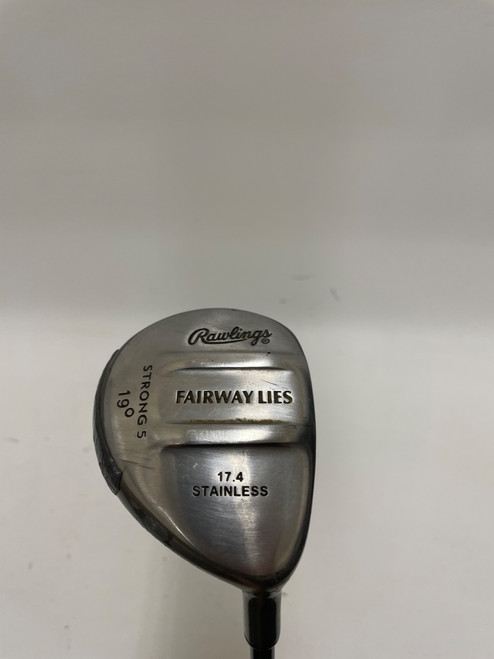 Vist Large View of Product Image Which is Used Rawlings FAIRWAY LIES STRONG 5 Mens Fairway Wood RH 3 Wood