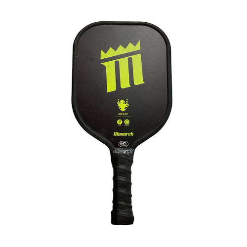 Vist Large View of Product Image Which is Used MONARCH MELEE Pickleball Racquet Black