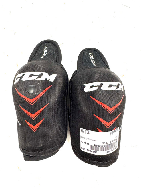 Vist Large View of Product Image Which is Used CCM QLT EDGE Youth Elbow Pads LG