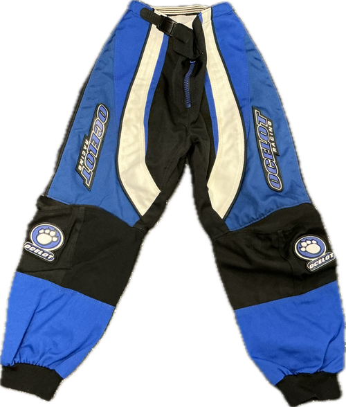 Vist Large View of Product Image Which is Used Youth Bottom Black And Royal Blue SM