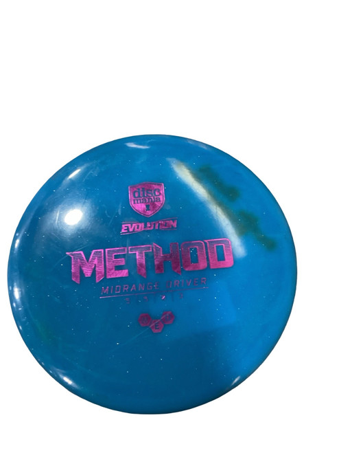 Vist Large View of Product Image Which is Used Discmania METHOD Disc Golf Mid Range Royal Blue 175g