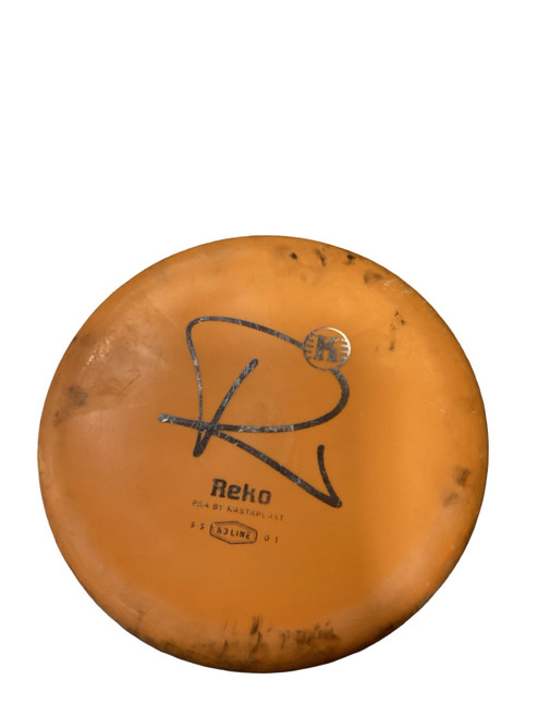 Vist Large View of Product Image Which is Used Kastaplast REKO Disc Golf Putter Orange 180g