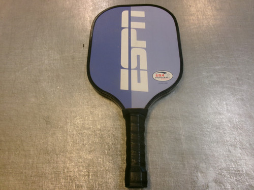 Vist Large View of Product Image Which is Used VULCAN BLAST GRAPHITE Pickleball Racquet Royal Blue