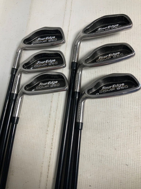 Vist Large View of Product Image Which is Used Tour Edge COMP 950 Mens Iron Set LH 4I-9I