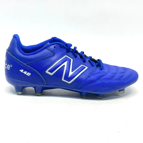 Vist Large View of Product Image Which is Used New Balance 442 Soccer Cleats Royal Blue Senior 6.5