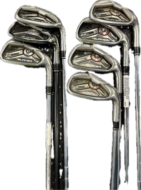 Vist Large View of Product Image Which is Used Taylormade BURNER 2.0 Mens Iron Set RH 5I-PW