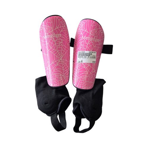 Vist Large View of Product Image Which is Used MENGDGER ADLT MD SHINGUARDS Soccer Shin Guards Adult Pink MD