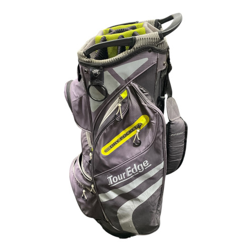 Vist Large View of Product Image Which is Used Tour Edge HL4 Womens Stand Bag Purple