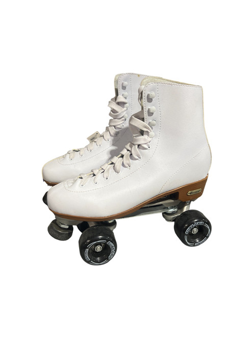 Vist Large View of Product Image Which is Used Chicago SKATES Senior Rec Fitness Skates White Senior 10