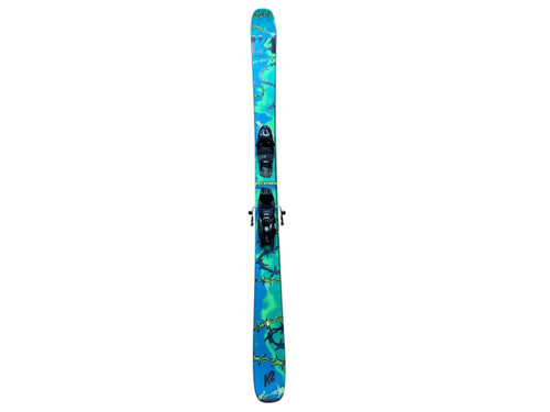 Vist Large View of Product Image Which is Used K2 RECKONER Mens DH Ski/Binding Green 169 cm