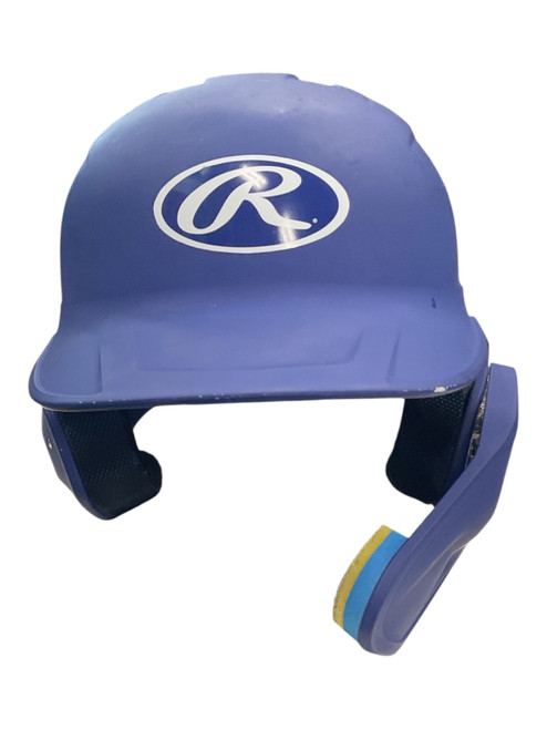 Vist Large View of Product Image Which is Used Easton BATTING HELMET Batting Helmet No Mask Royal Blue SM