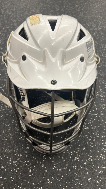 Vist Large View of Product Image Which is Used Cascade CPV R Lacrosse Helmet White XS