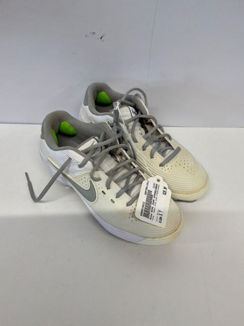 Vist Large View of Product Image Which is Used Nike NIKE ZOOM HYPERDIAMOND BB/SB Cleats White Senior 7