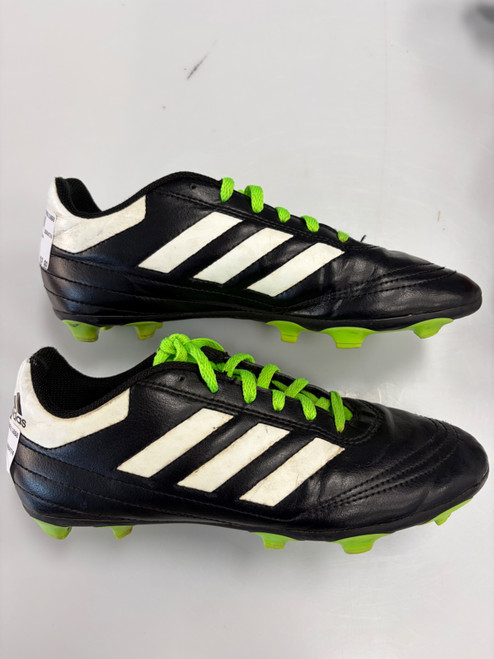 Vist Large View of Product Image Which is Used Adidas Soccer Cleats Black Junior 05