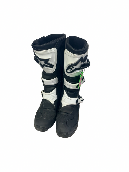 Vist Large View of Product Image Which is Used Alpine Stars TECH 3 Mens Motocross Boots Black Size 11