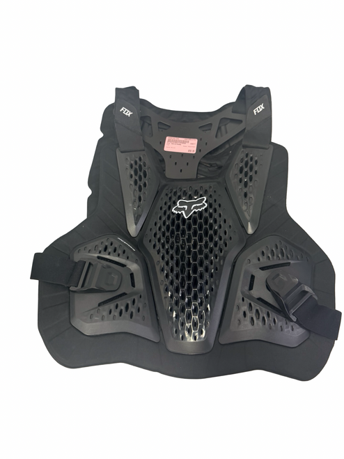 Vist Large View of Product Image Which is Used Fox RACEFRAME Mens Roost Deflector Motocross Chest Protector Black L/XL mfg 2021