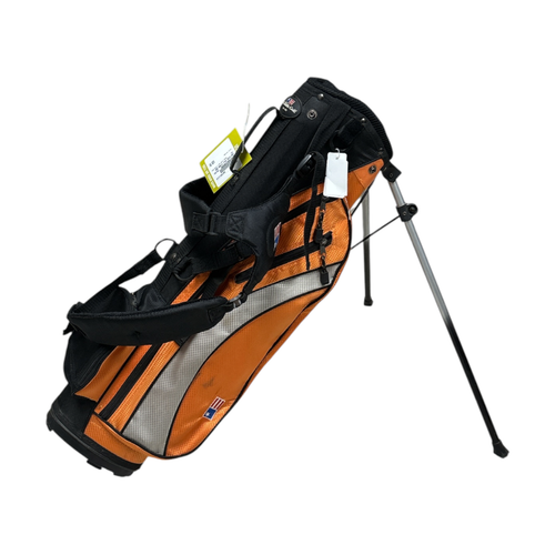 Vist Large View of Product Image Which is Used USA KIDS GOLF Jr Stand Bag Orange