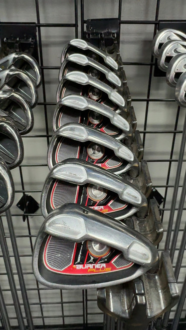 Vist Large View of Product Image Which is Used Taylormade BURNER PLUS Mens Iron Set RH 4I-PW
