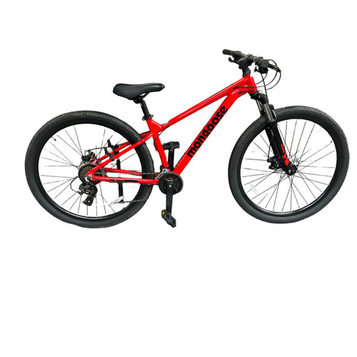 Vist Large View of Product Image Which is Used Mongoose SWITCHBACK COMP Mountain Bike Mens Red 43-47cm - 17-18" - MD Frame