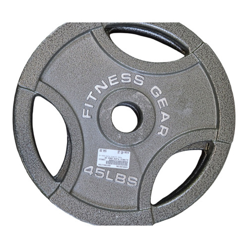 Vist Large View of Product Image Which is Used OLYMPIC PLATE EACH 45 Olympic Plate (Each) 45 lb