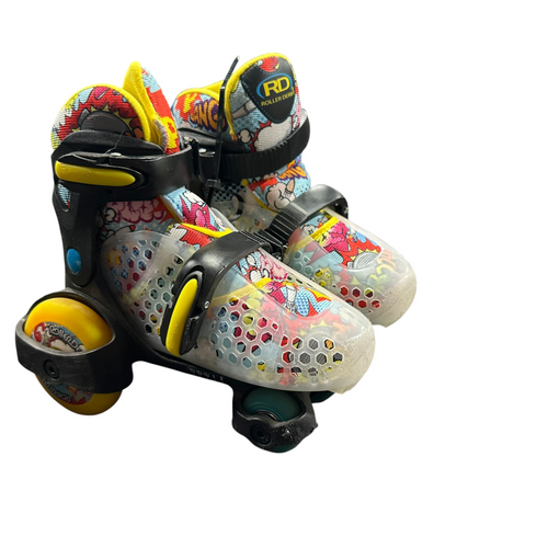 Vist Large View of Product Image Which is Used RollerDerby Child Roller Quad Skates None Youth 11.0