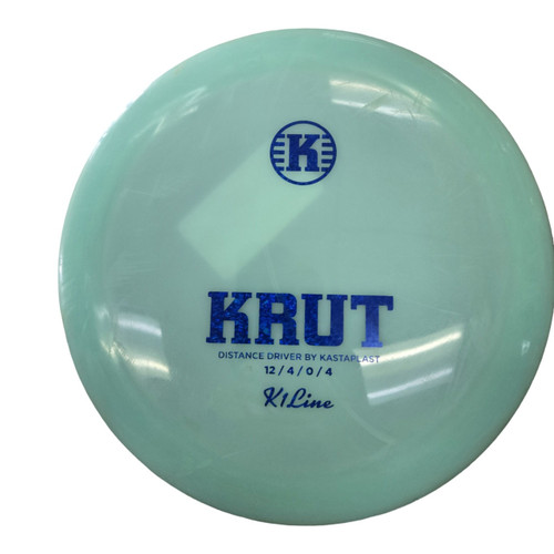 Vist Large View of Product Image Which is Used Kastaplast KRUT K1 LINE DRIVER Disc Golf Driver Turquoise