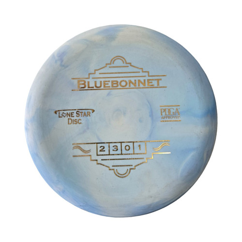Vist Large View of Product Image Which is Used Lone Star Disc BLUEBONNET PUTTER Disc Golf Putter Sky Blue