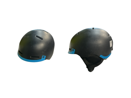 Vist Large View of Product Image Which is Used Salomon Snowsport Helmet Youth Black MD