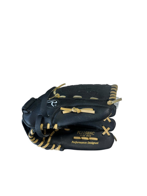 Vist Large View of Product Image Which is Used Rawlings PLAYERS SERIES11.5 IN BB/SB Glove RH Throw Black 11 1/2"