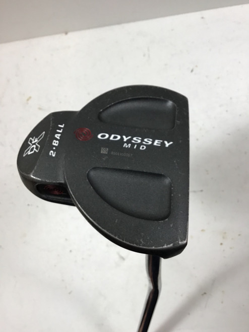 Vist Large View of Product Image Which is Used Odyssey 2-BALL MID PUTTER Mens Putter RH