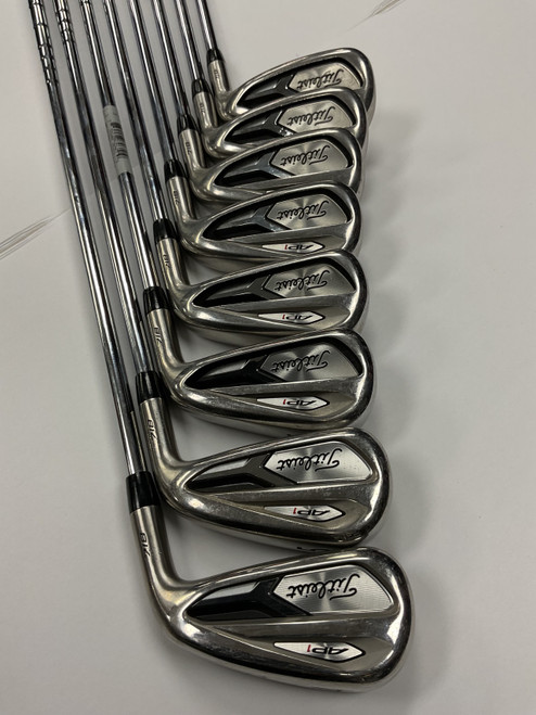 Vist Large View of Product Image Which is Used Titleist AP1 718 Mens Iron Set RH 4I-GW/AW
