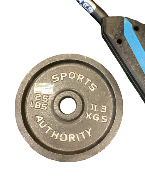 Vist Large View of Product Image Which is Used Olympic Plate (Each) 25 lb