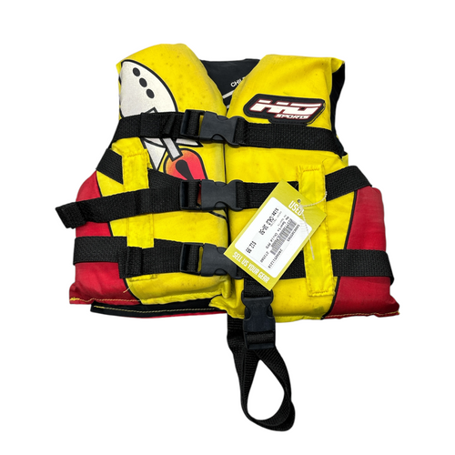 Vist Large View of Product Image Which is Used Ho Sports Child PFD Yellow Child 30-50