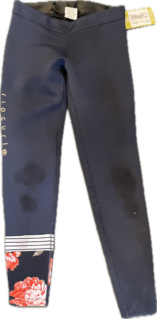 Vist Large View of Product Image Which is Used Rip Curl Womens Wetsuit Bottom Navy Blue W02