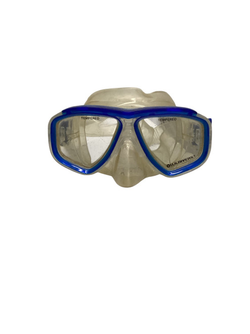 Vist Large View of Product Image Which is Used US Divers Underwater Mask Navy Blue