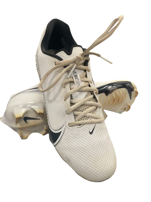 Vist Large View of Product Image Which is Used Nike FB Cleats Adult White Senior 9.5