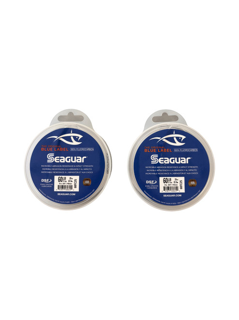 Vist Large View of Product Image Which is Seaguar's® low-visibility Fluorocarbon Leader has a refractive index much lower than that of monofilament, making it nearly invisible. Offering superior abrasion resistance and knot strength, this high-tech 100% fluorocarbon leader sinks faster in water than other lines due to its higher specific gravity. Unmatched presentations and designed to hold up in the harshest saltwater environments. Color: Clear. 25 yard spool.

Low-visibility
Superior abrasion resistance and knot strength
Fast sinking
Durable enough for use in harsh saltwater environments
