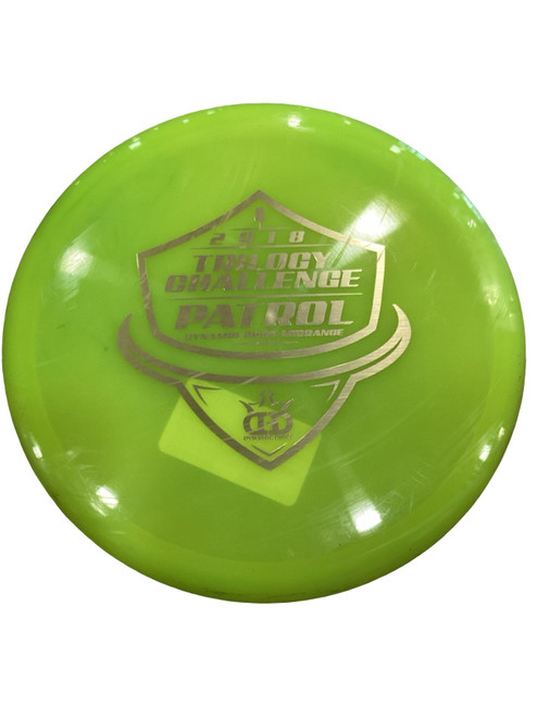 Vist Large View of Product Image Which is Used Dynamic Discs PATROL Disc Golf Mid Range Yellow 177g