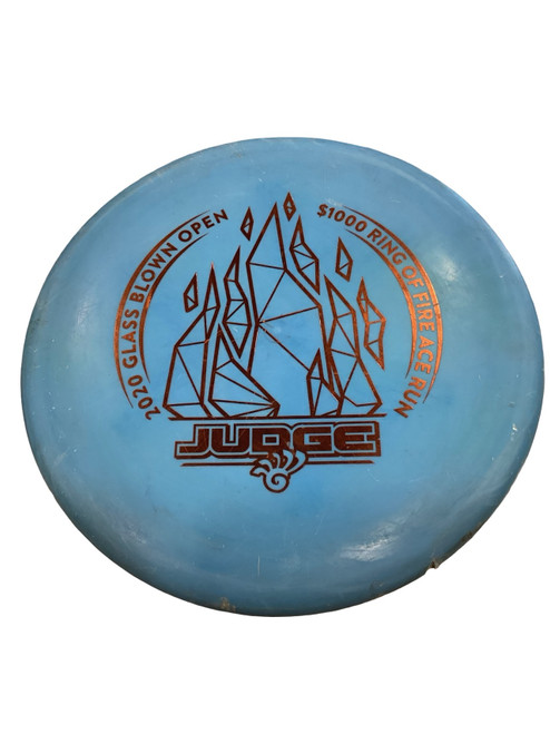 Vist Large View of Product Image Which is Used Dynamic Discs JUDGE Disc Golf Putter Royal Blue 174g