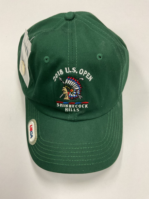 Vist Large View of Product Image Which is Used 2018 US OPEN SHINNECOCK HILLS HAT Golf Accessory Green