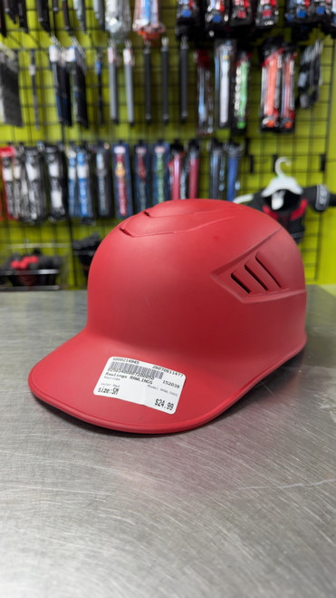 Vist Large View of Product Image Which is Used Rawlings RAWLINGS Catchers Helmet No Mask Red SM