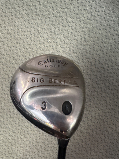 Vist Large View of Product Image Which is Used Callaway BIG BERTHA Mens Fairway Wood RH 3 Wood